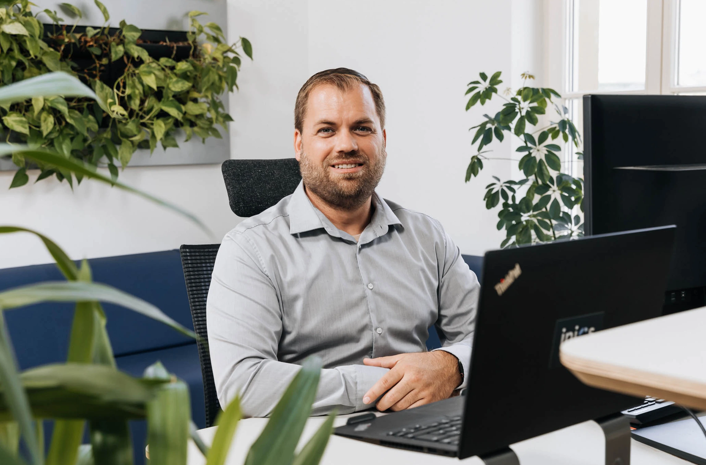 Stefan vom inics-Team