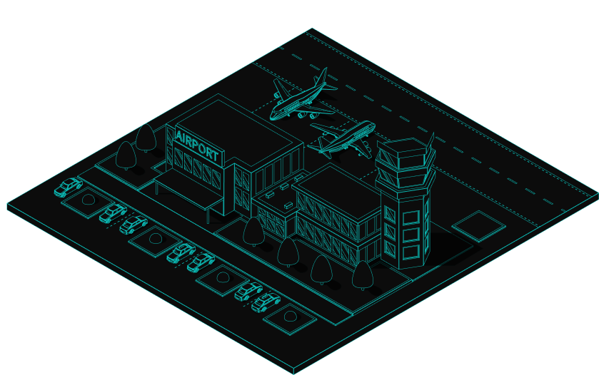 Isometric Airport