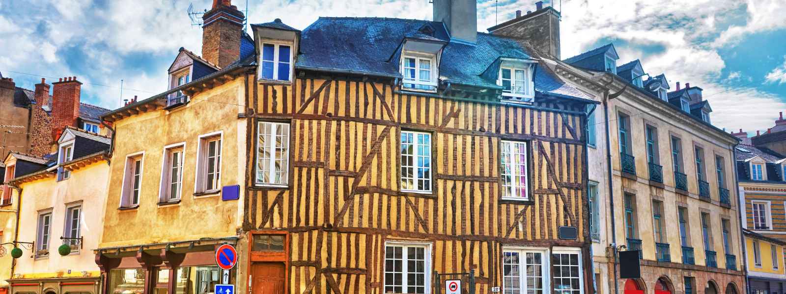 Rennes vue du centre-ville
