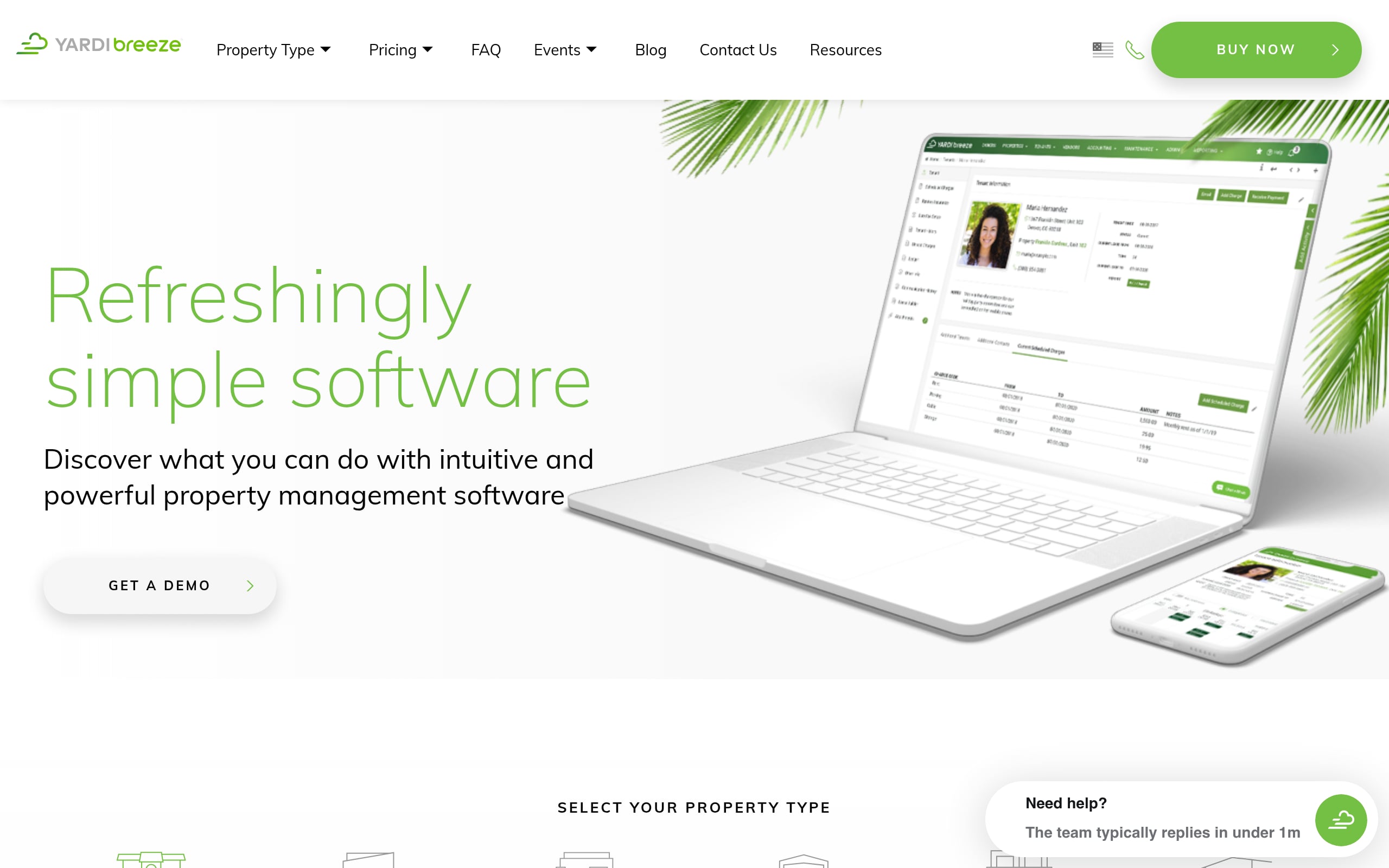 Yardi Breeze AI Screenshot