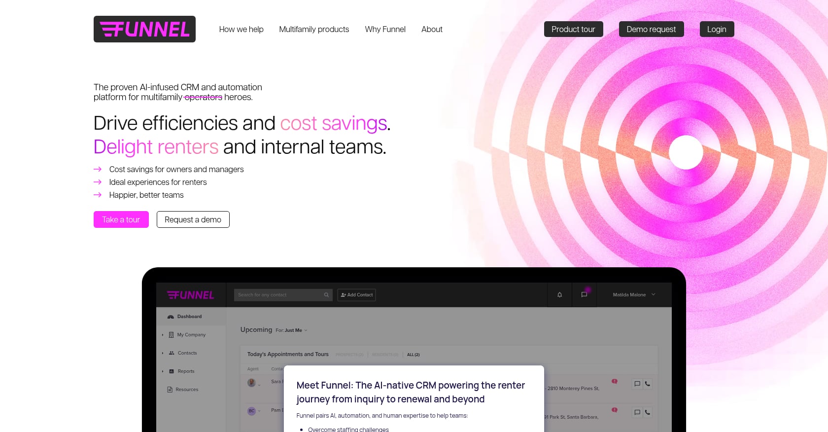 Funnel Leasing Fenix AI Screenshot