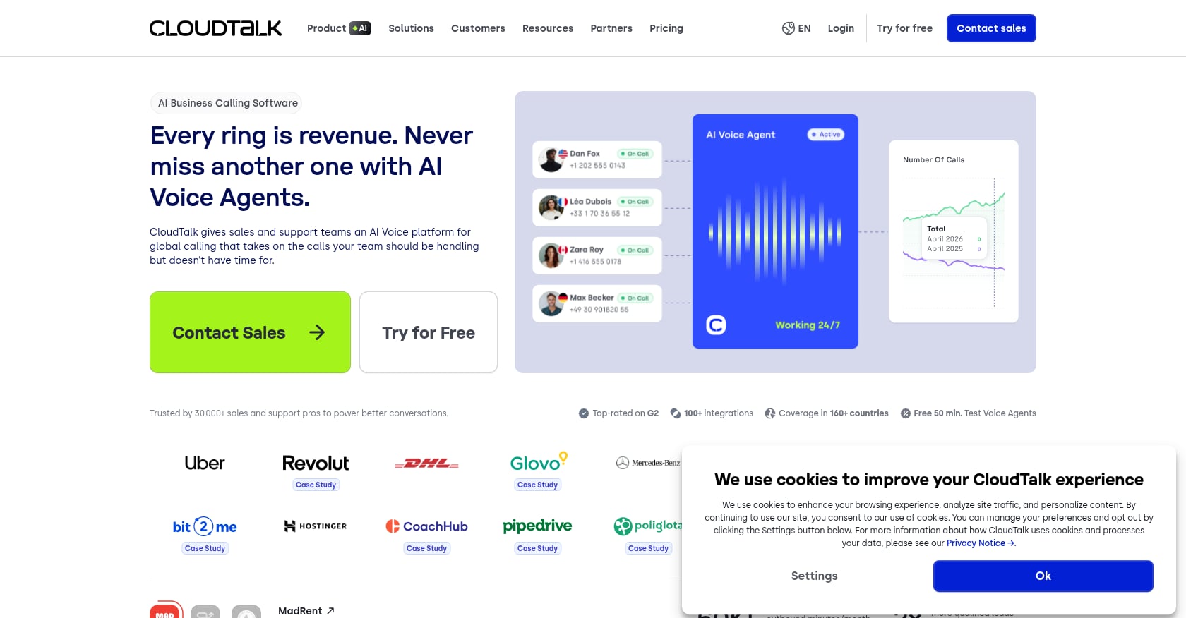 CloudTalk Screenshot