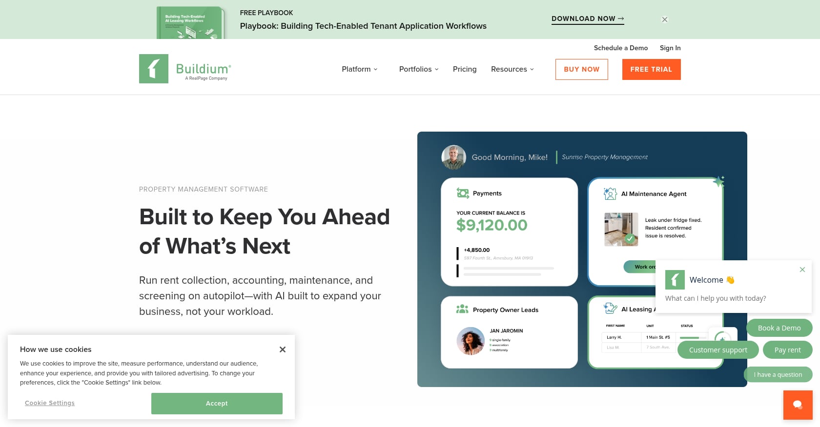 Buildium Screenshot