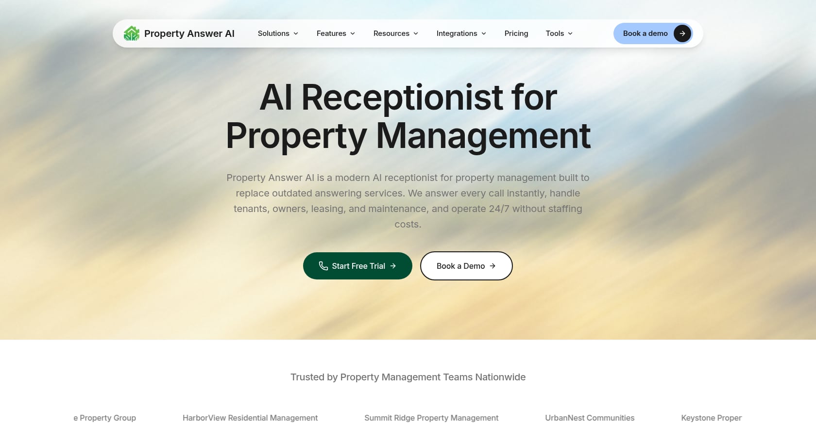 Property Answer AI Screenshot