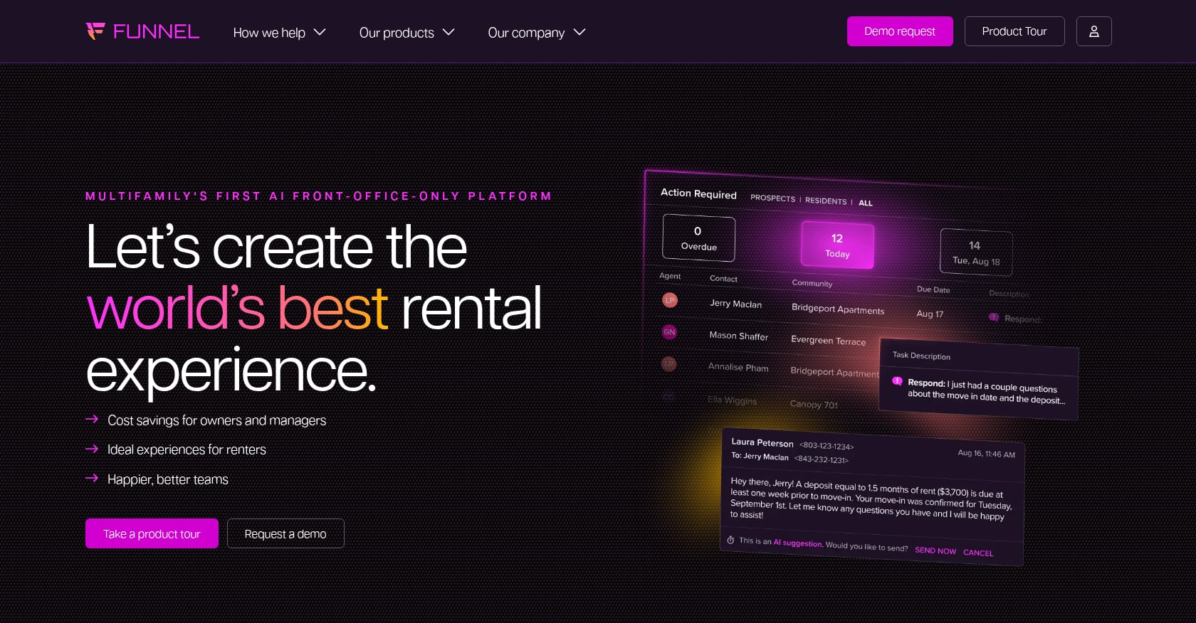 Funnel Leasing / Fenix AI Screenshot
