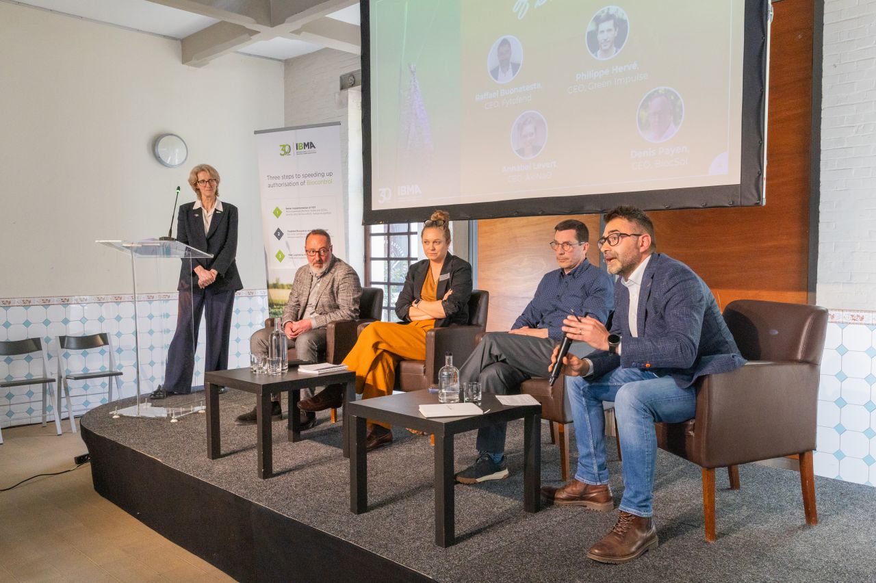 Panel discussion at IBMA Biocontrol Week