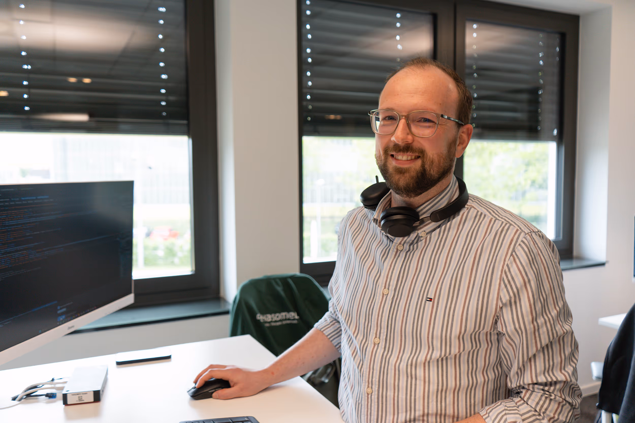 Tom Oefler, Mitarbeiter bei Hasomed