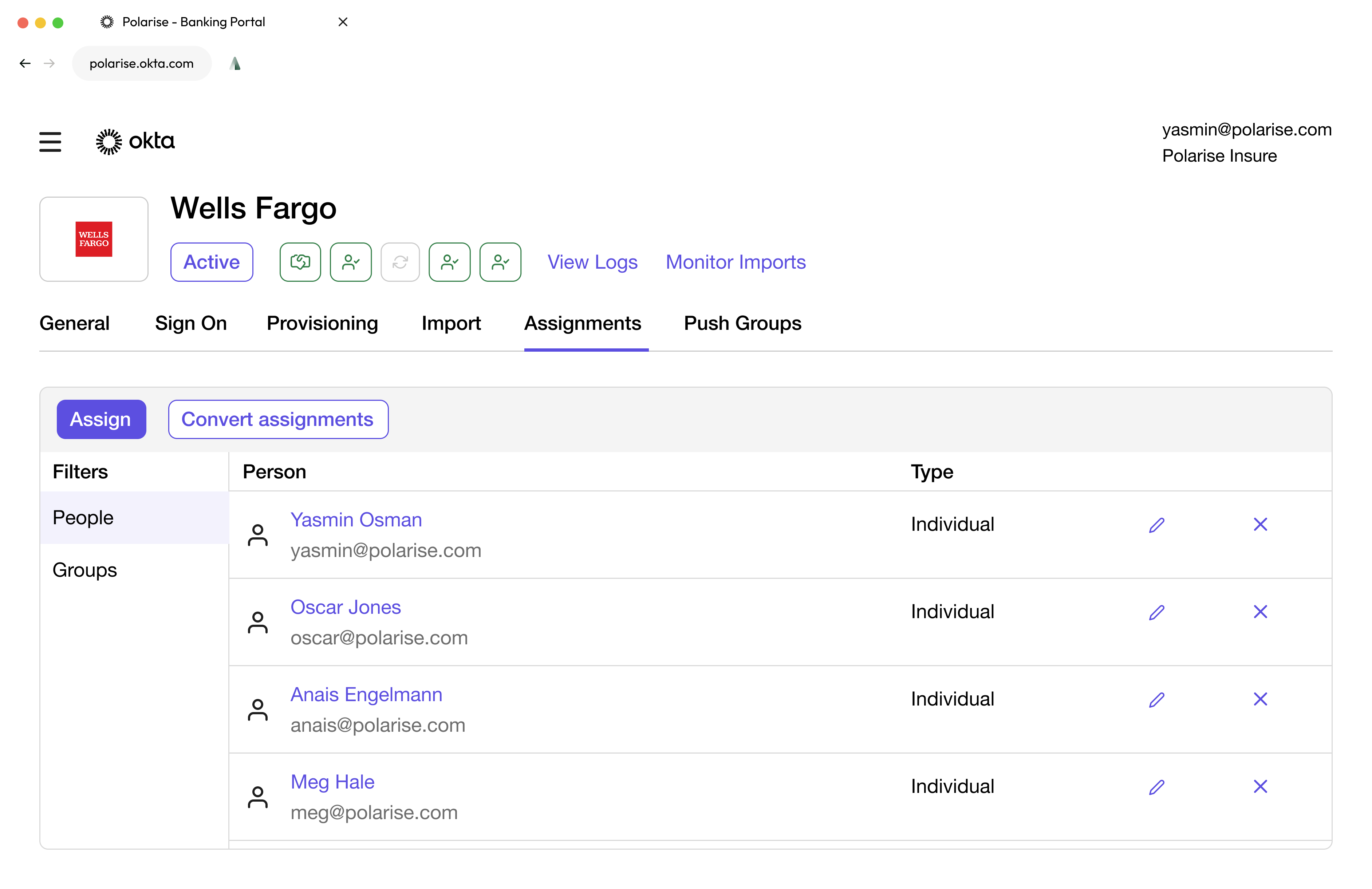 Okta Admin