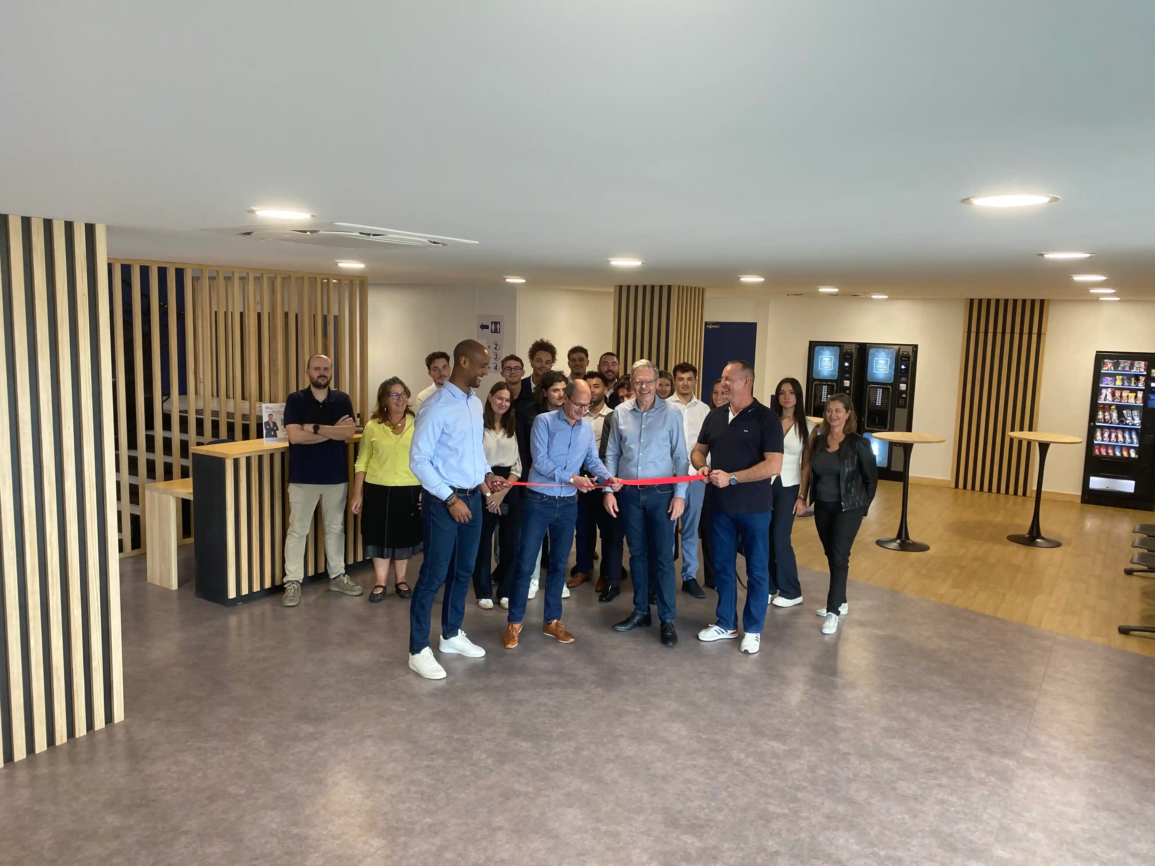 Le nouveau hall d'accueil de Pessac a été symboliquement inauguré début octobre 2025.
