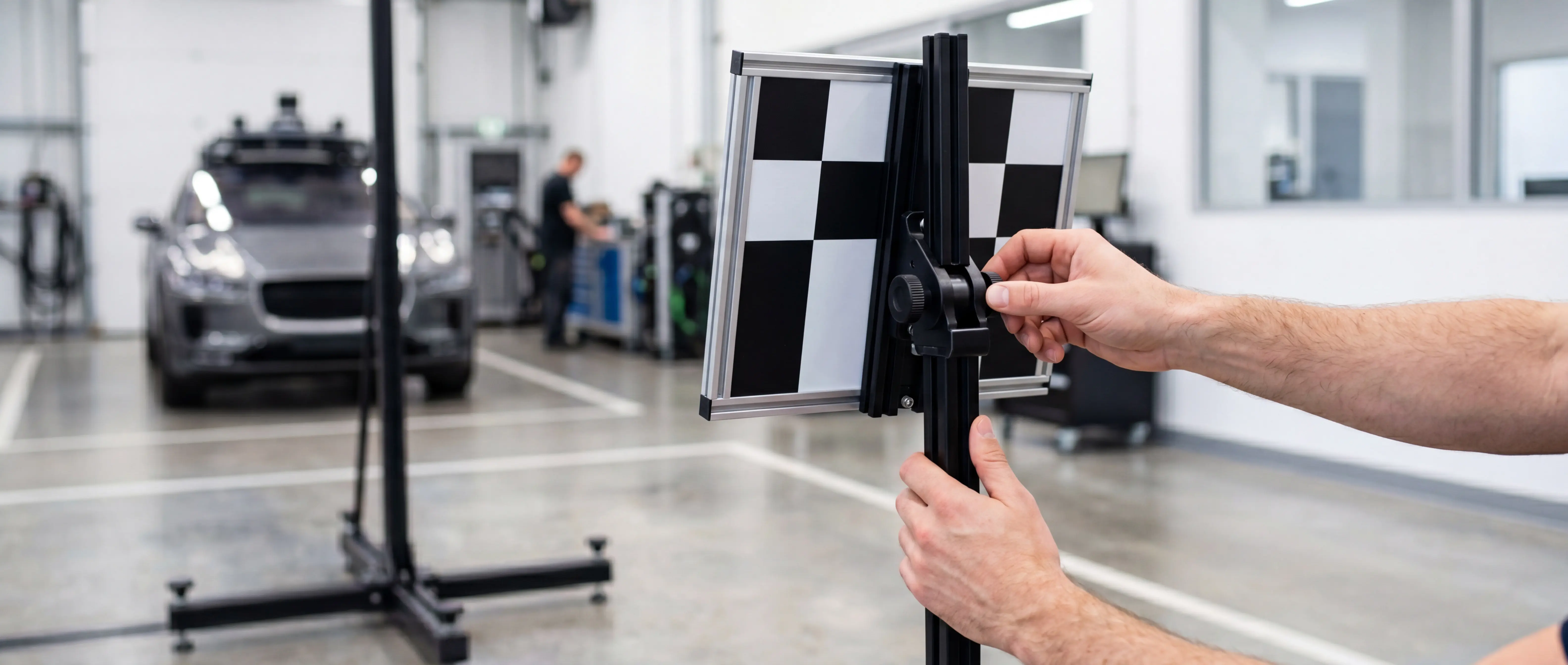 Le réglage et le calibrage des ADAS est une compétence nécessaire en atelier.