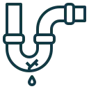 syphon, conduite d'eau