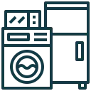 électroménager, lave linge, réfrigérateur