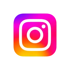 Instagram logo.