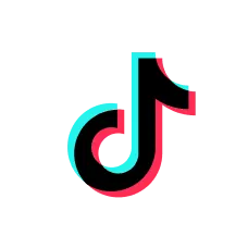 TikTok logo.