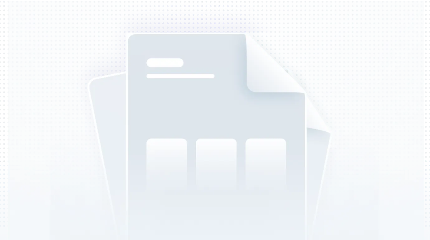 A plain white paper displayed on a vibrant blue background, showcasing a minimalist aesthetic.