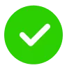 A green check mark symbolizing approval or confirmation.