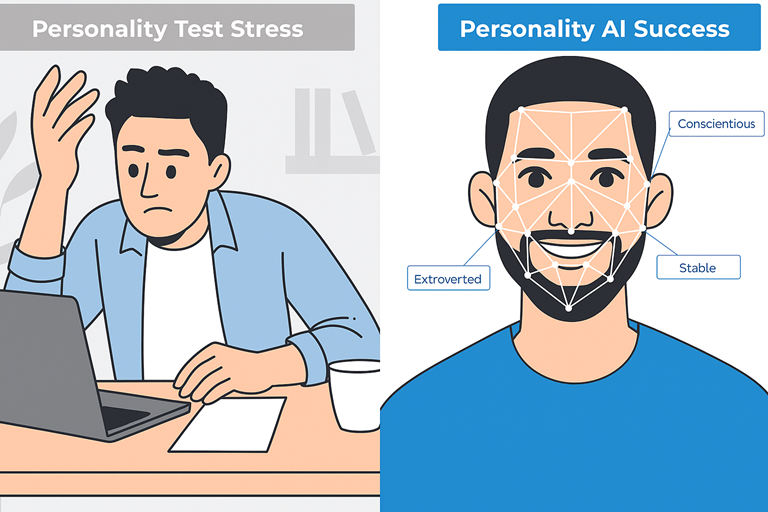 AI-powered workplace personality insights replacing traditional DISC and MBTI assessments for better understanding of people at work.