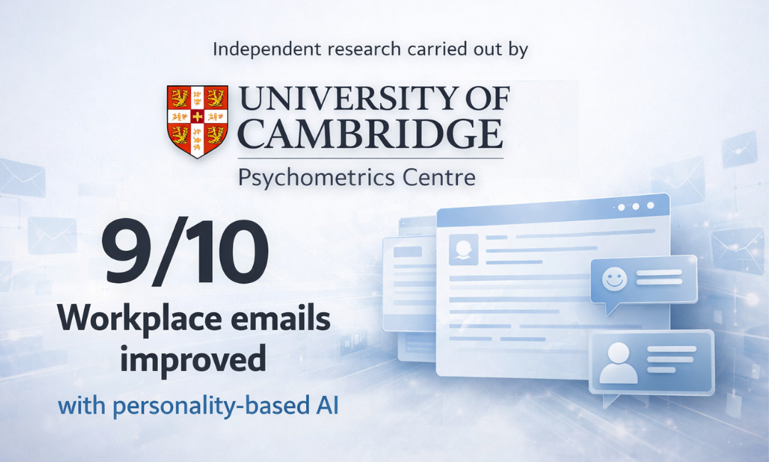 Cambridge University Personality AI Research Results