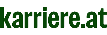 Karriere.at Logo in grüner Schrift auf weißem Hintergrund