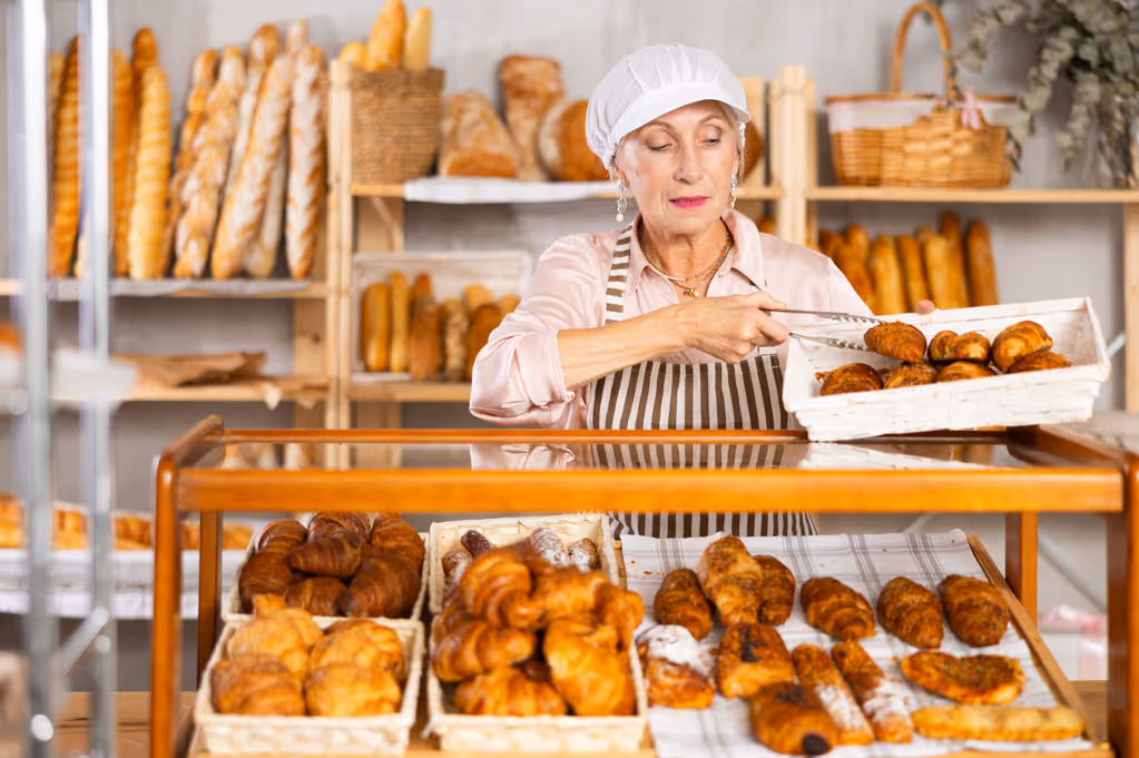 Bäckereifrau 