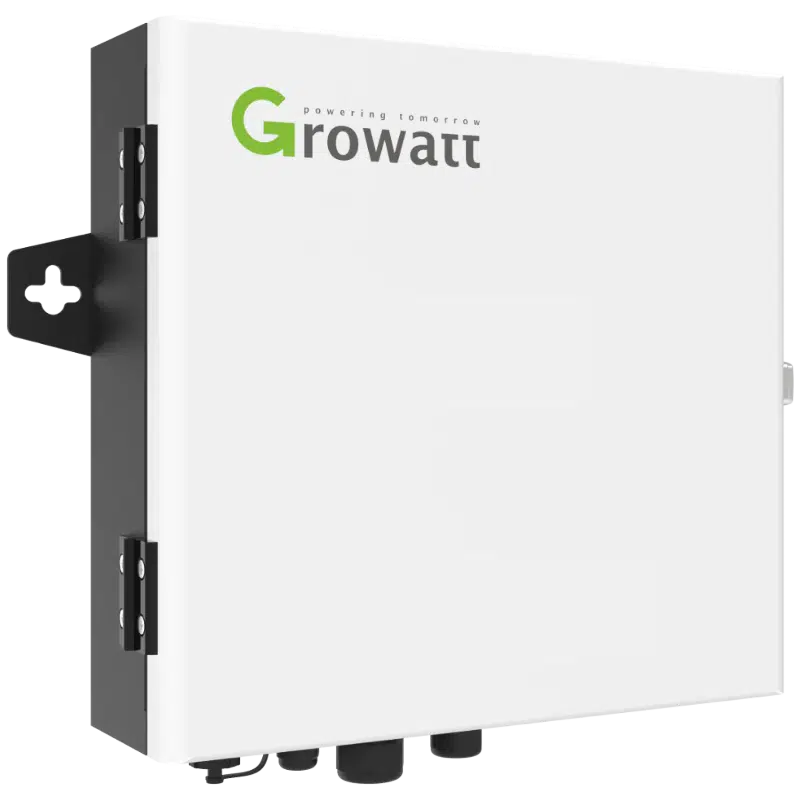 Growatt Energy Management System (EMS) - Witte controller box met Growatt logo