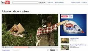 2009 publicité interactive sur youtube