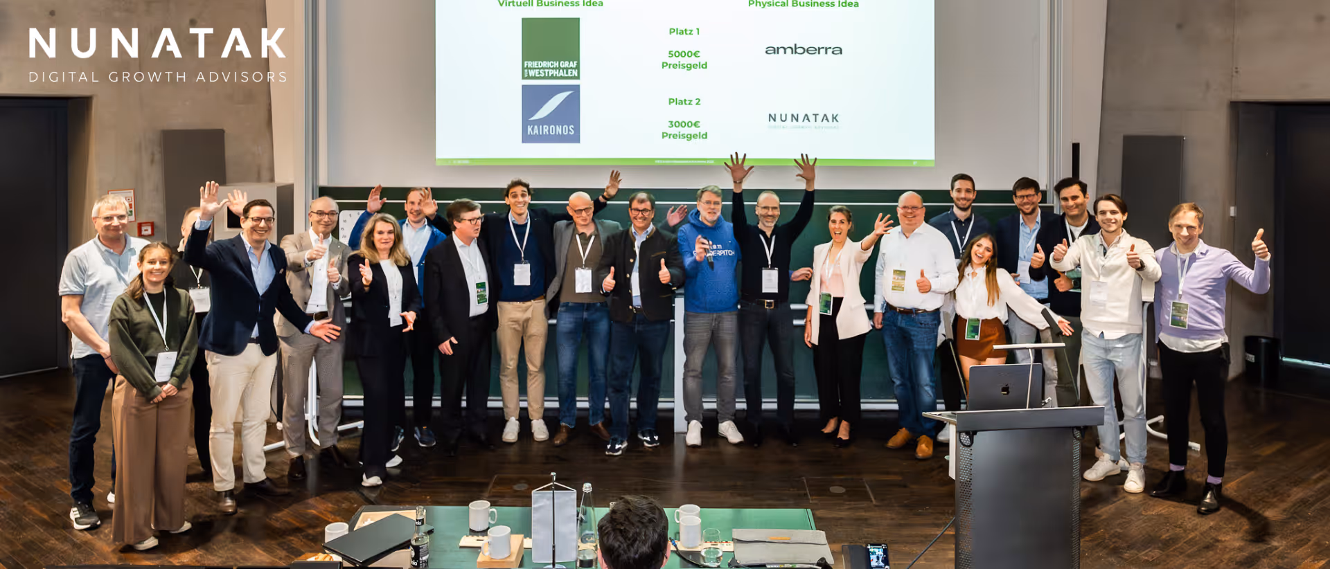 Nunatak als stolzer Sponsor der HSG Alumni Deutschland Konferenz 2025 - Gemeinsam Innovationen fördern und Zukunft gestalten!