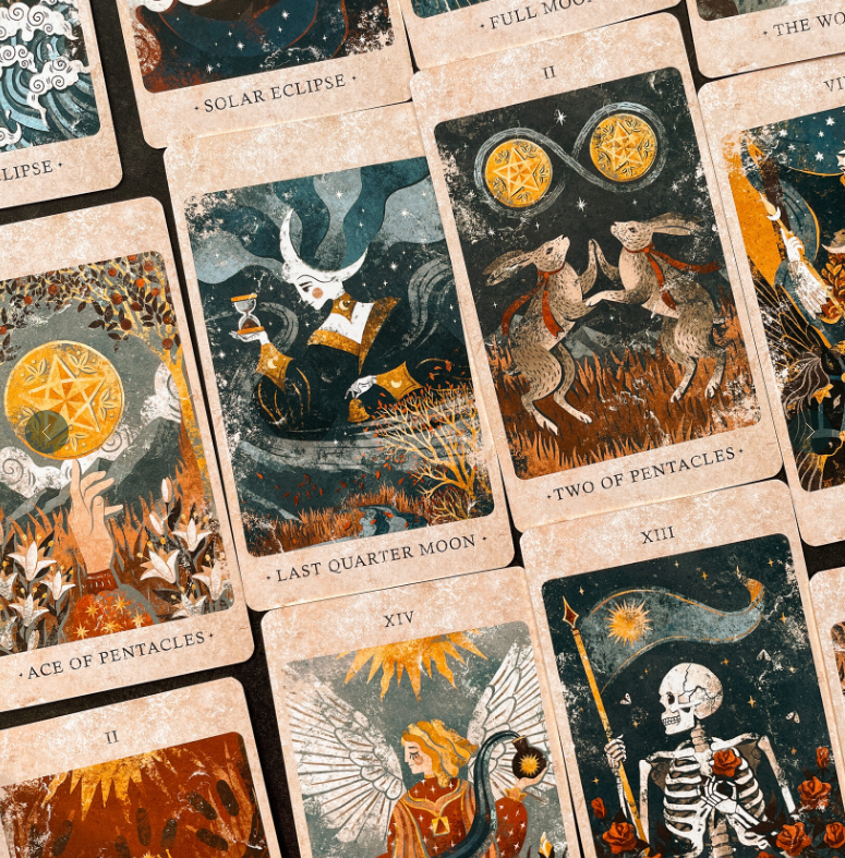 Tarot cards design