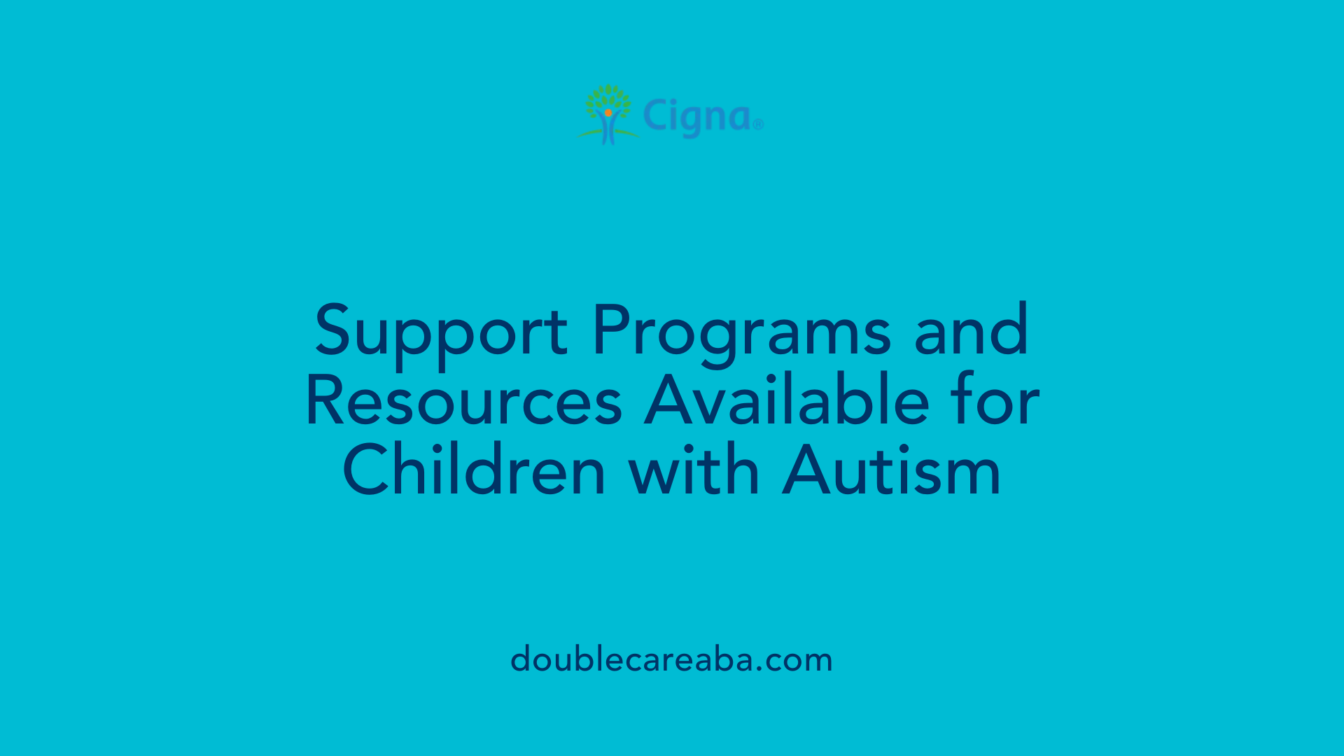Support Programs and Resources Available for Children with Autism