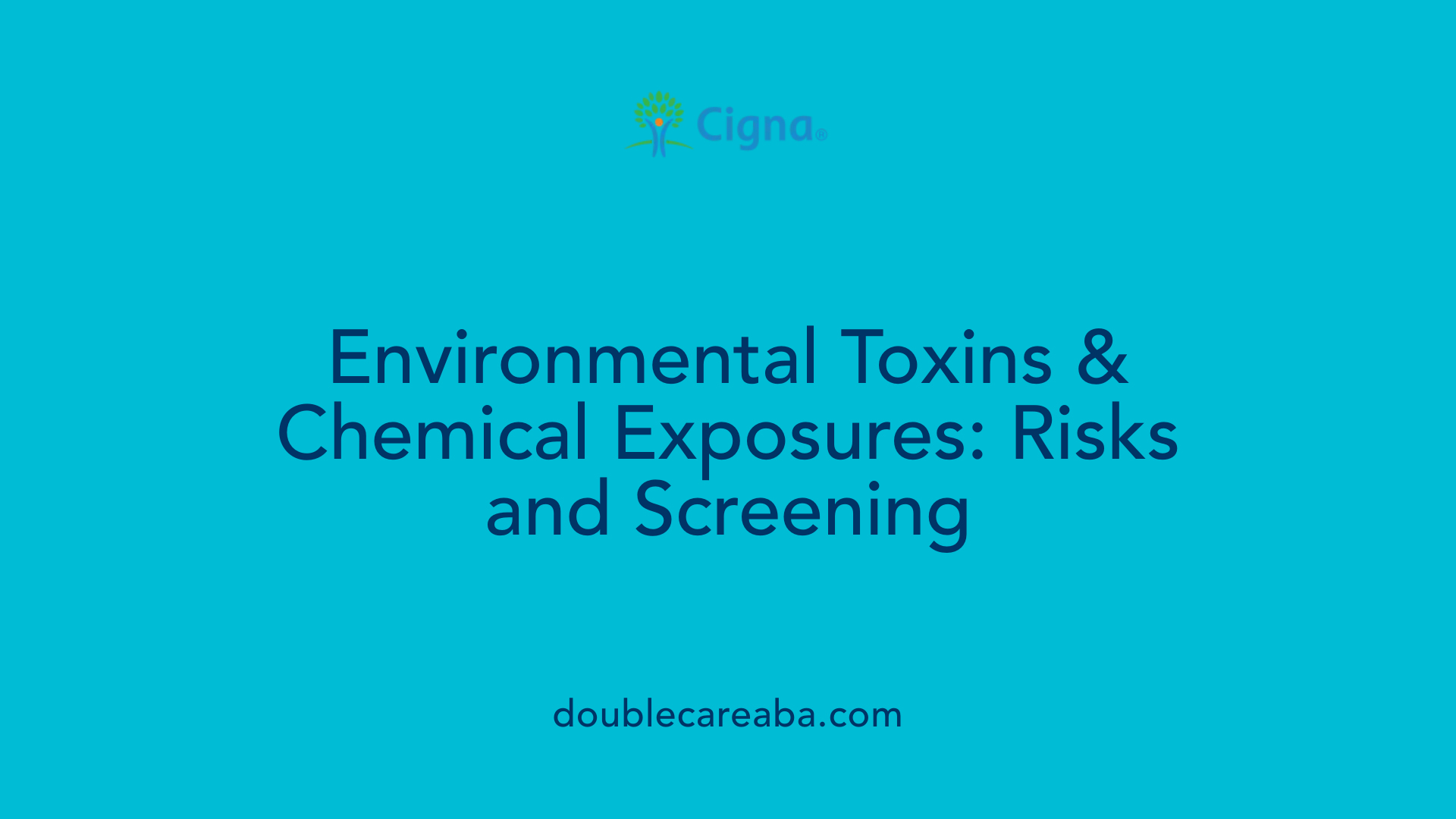 Environmental Toxins &amp; Chemical Exposures: Risks and Screening