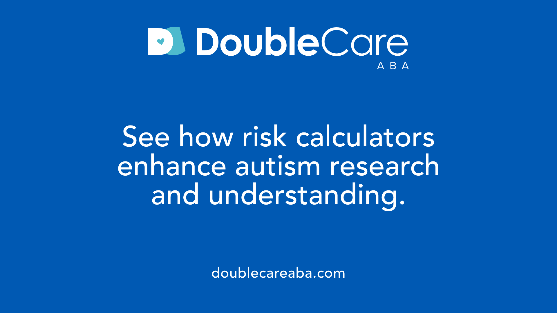 See how risk calculators enhance autism research and understanding.