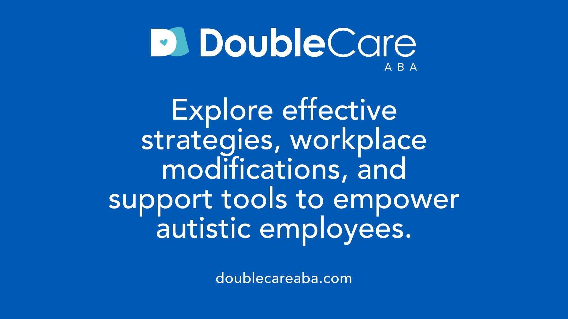 Explore effective strategies, workplace modifications, and support tools to empower autistic employees.