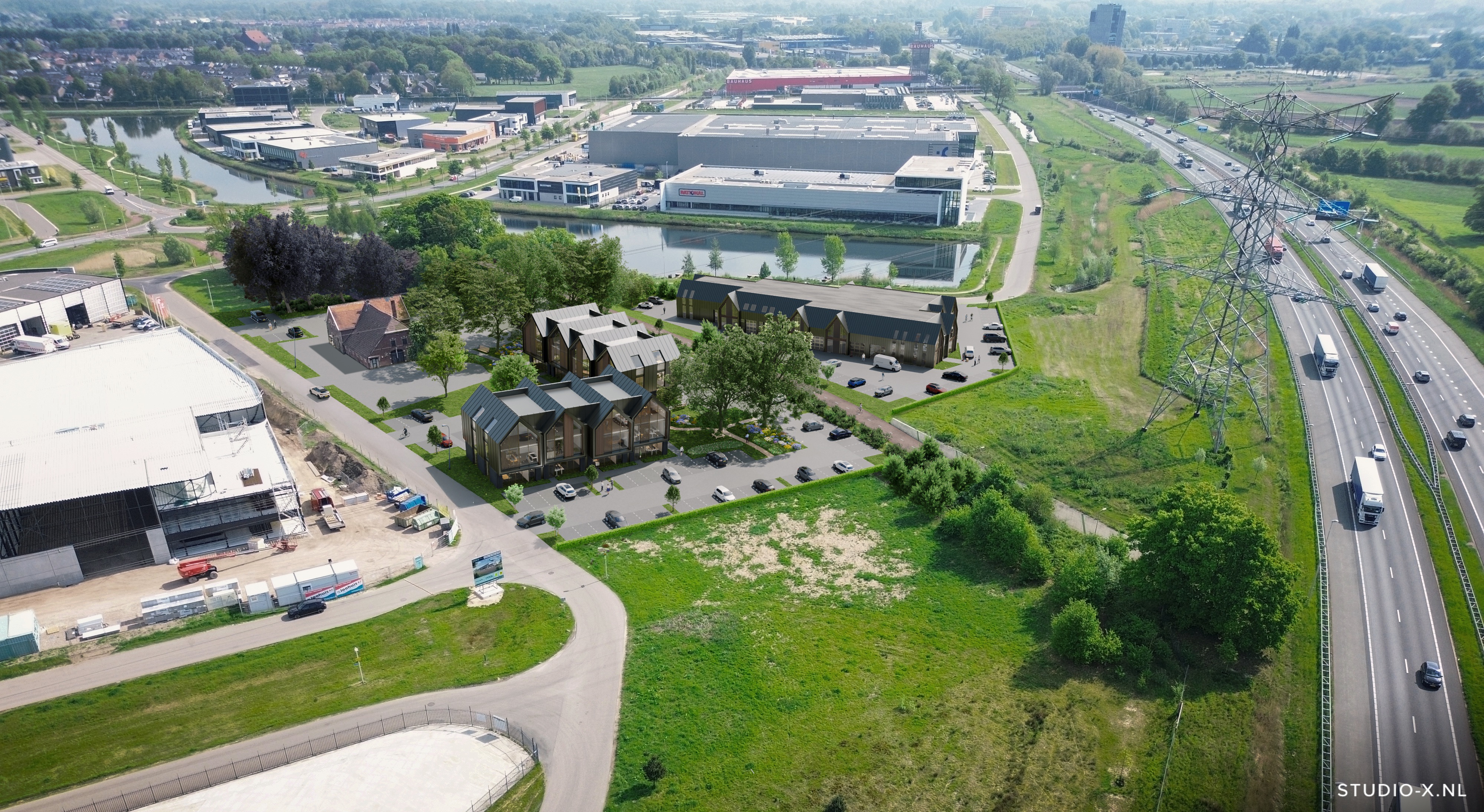 De Groene Wig Hengelo K34, Kantoorlofts