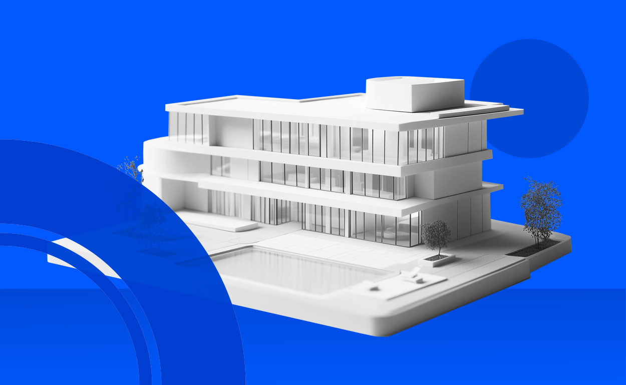 Medical Spa architectural model