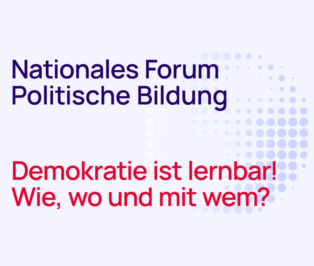 Demokratie ist lernbar!