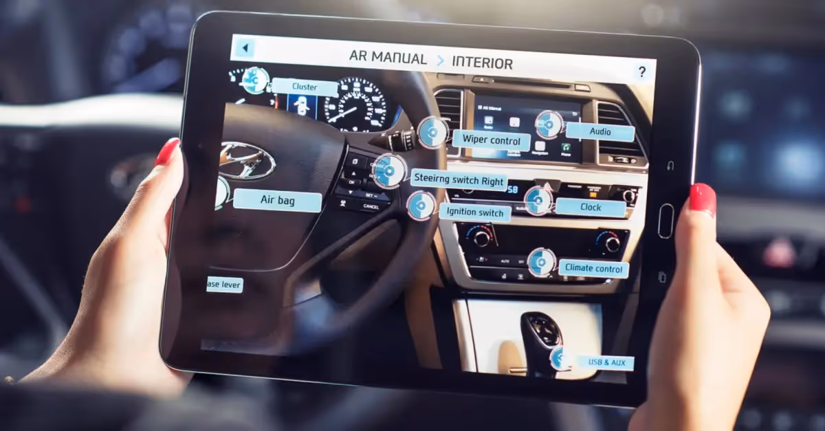 Interactive manuals example