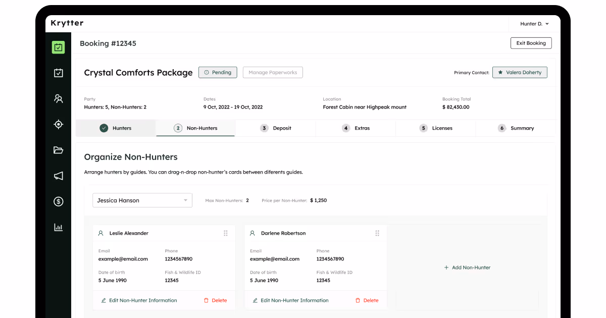 tour activity booking software