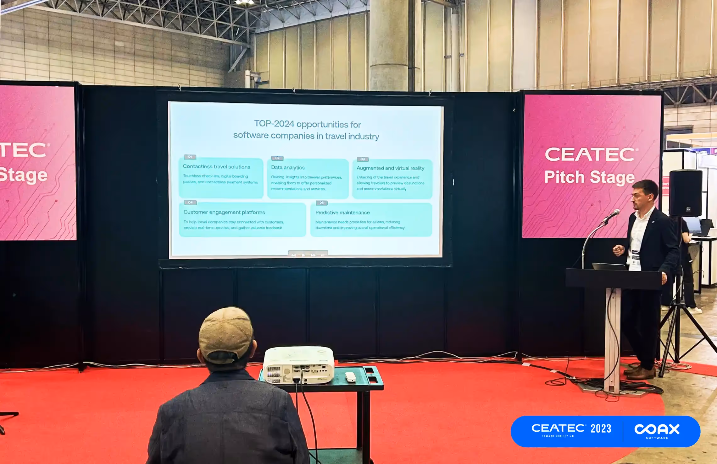 COAX takes the stage at CEATEC/blog_image 3