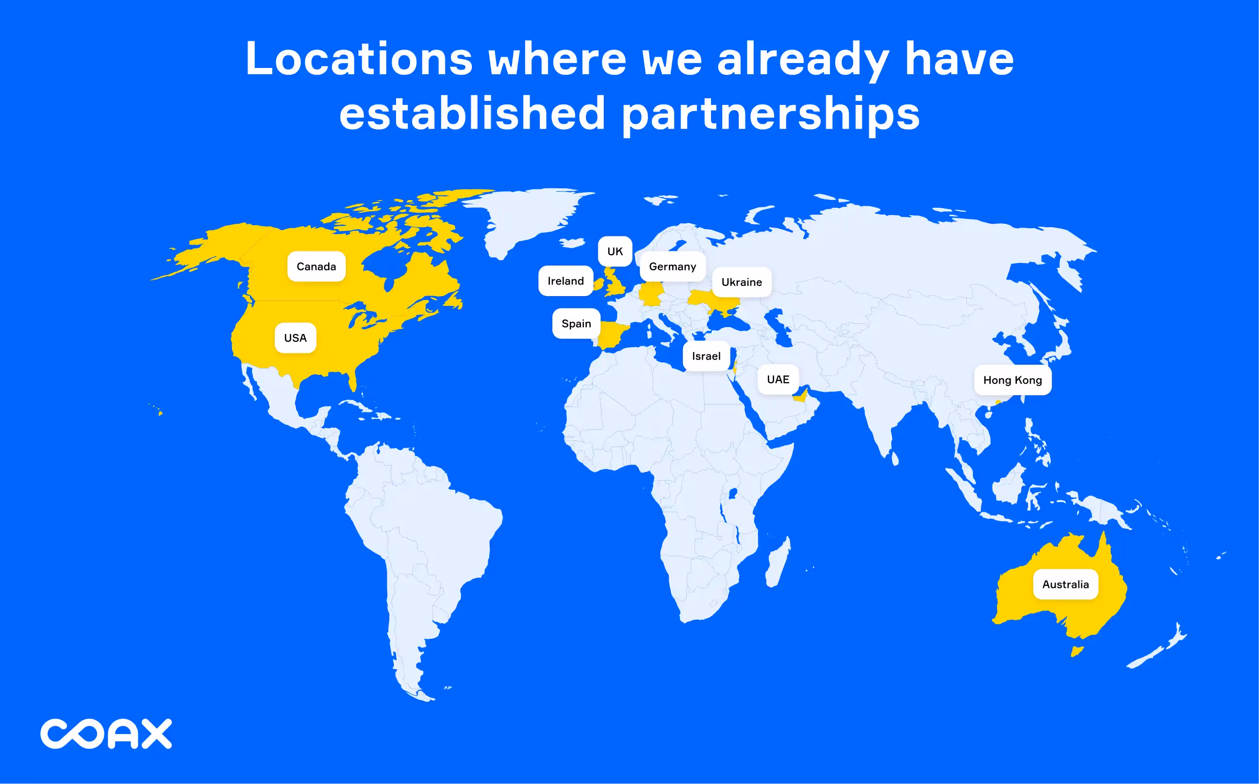 Against all odds: Locations where we already have established partnerships