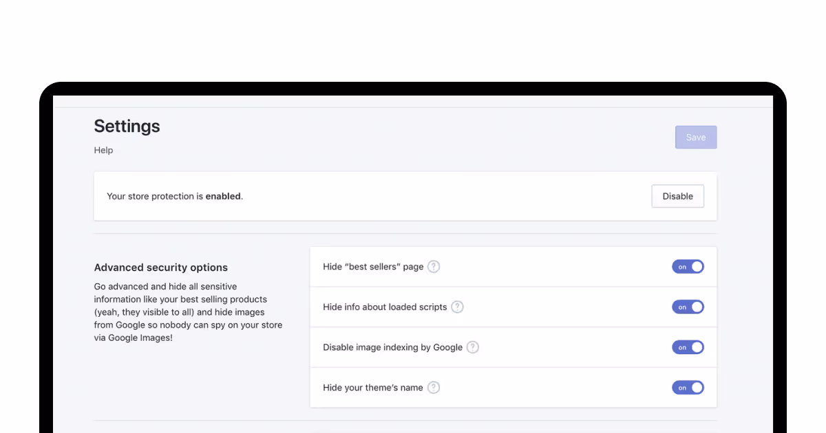 Shopify Protect