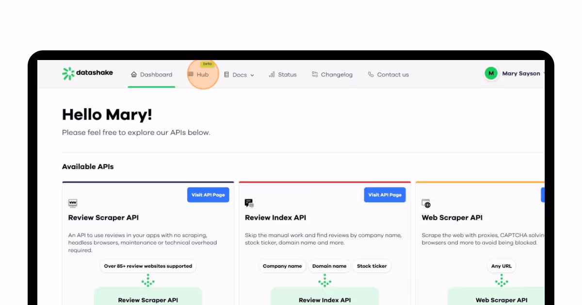 Datashake