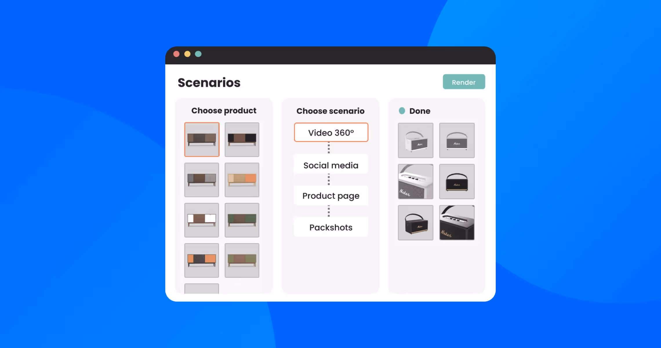 Key features of an eСommerce website: 3D configuration