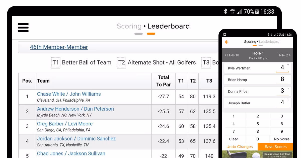 Golf Genius