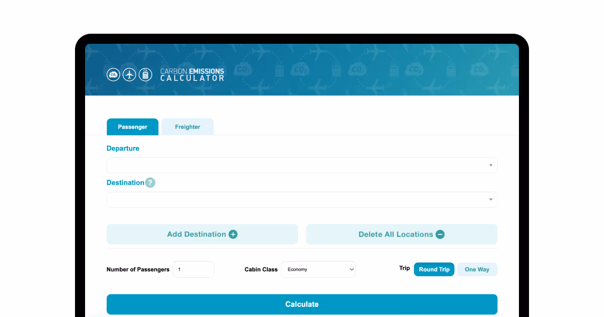 ICAO Carbon Emissions Calculator
