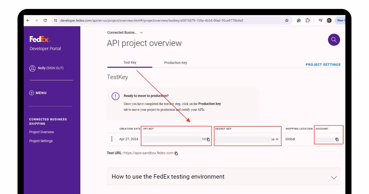 FedEx APIs