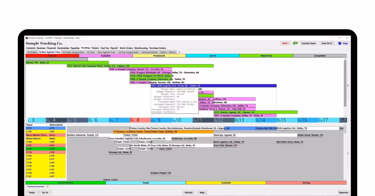 Axon Tracking Software