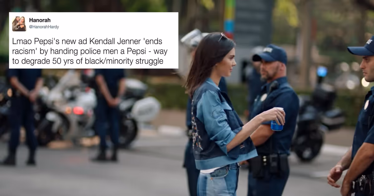 Pepsi and Kendall Jenner