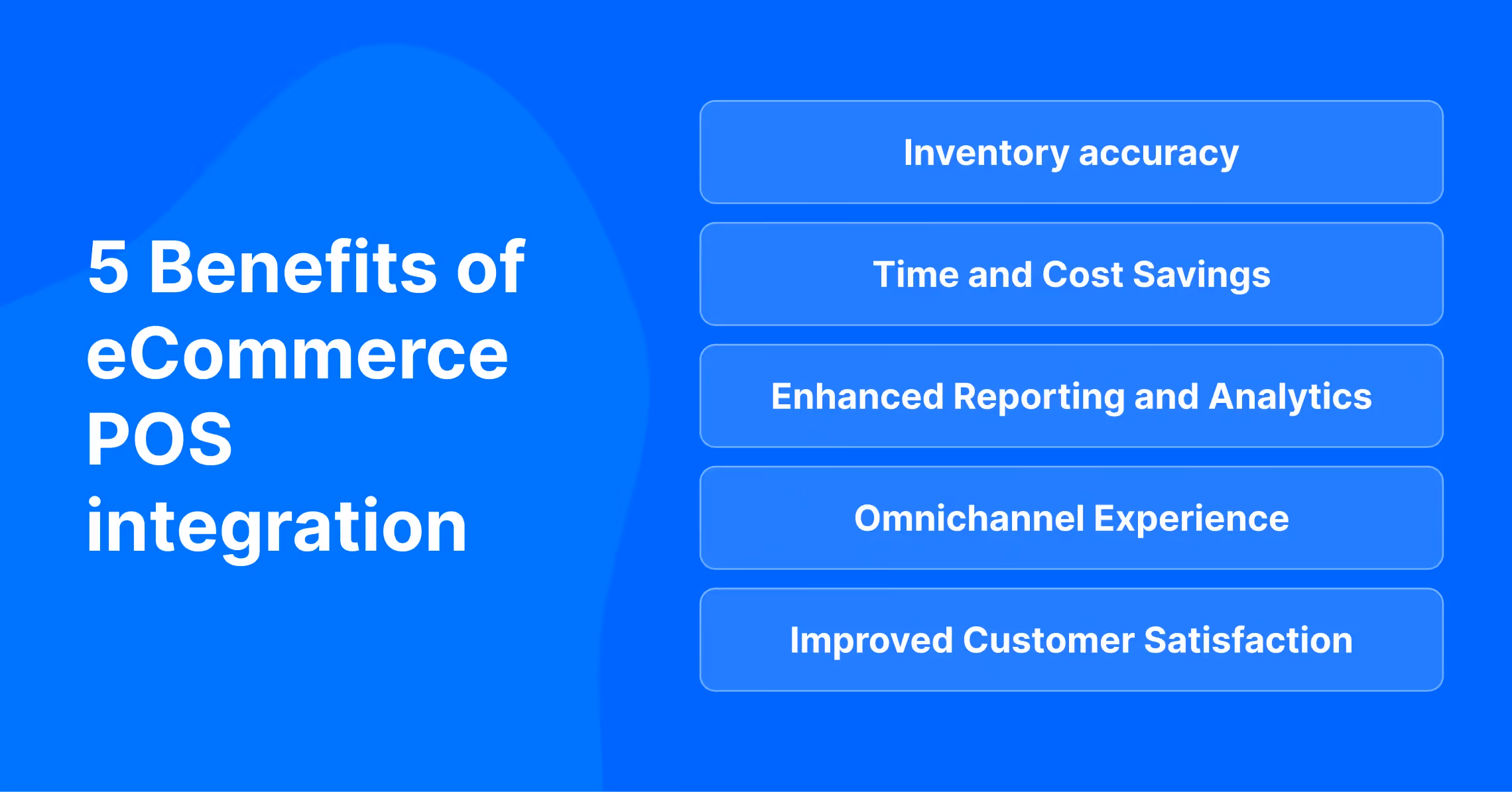 eCommerce POS integration: 5 benefits of eCommerce POS integration