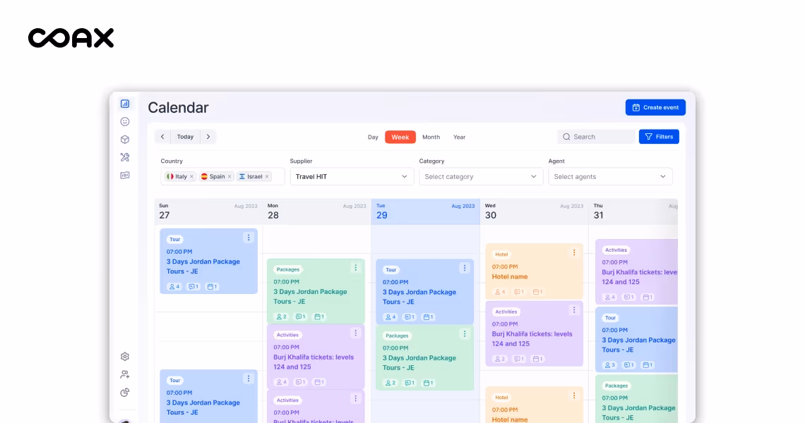 Example of CRM for tourism