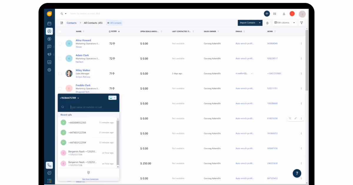 Freshworks CRM